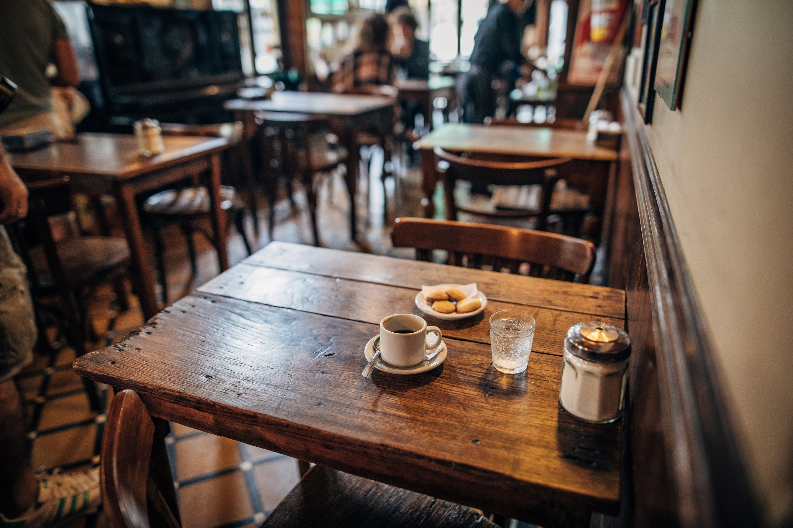 Coffee shop interior